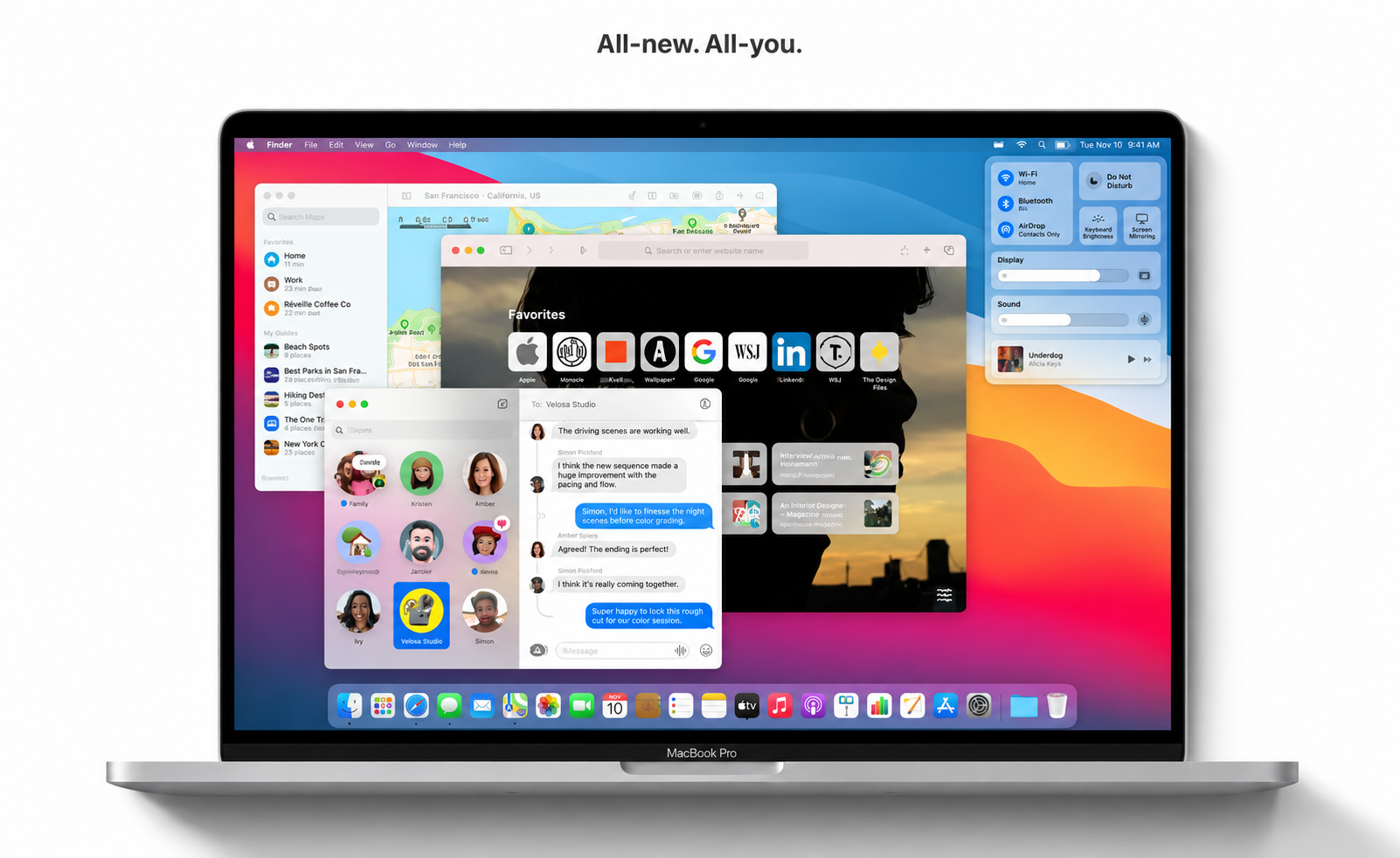macOS Big Sur screenshot 1